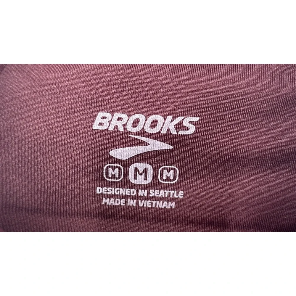 Brooks Shield Hybrid‎ Vest 3.0 Men's Medium Red Full Zip/Pockets Lightweight